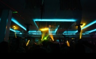 Light show u zadarskom Hitch baru