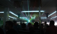 Light show u zadarskom Hitch baru