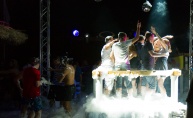 Pjena party u Santos beach clubu
