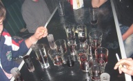BRL (Badel rakije i likeri) party u caffe baru Azzuro, Sibinj