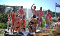 Aquarius after beach party