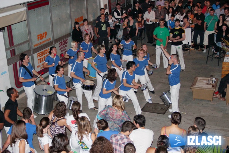 Capoeira night u Maat baru